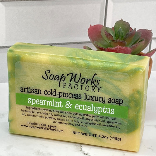 It's Spearmint Soap Day In The Factory!