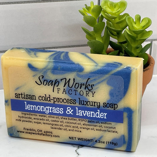 the best handmade lemongrass soap