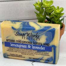 Load image into Gallery viewer, the best handmade lemongrass soap
