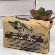 Load image into Gallery viewer, cinnamon handmade soap
