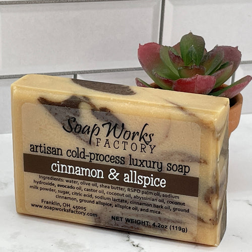 cinnamon handmade soap