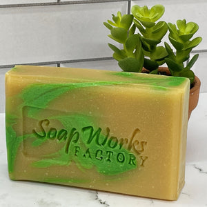the best lime handmade soap
